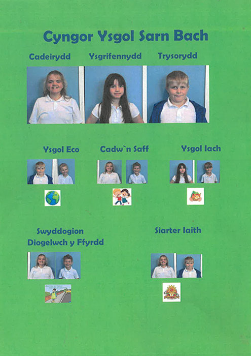 aelodau cyngor ysgol 